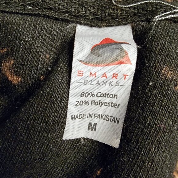 Smart Blanks World Tour Tiger Rock and Roll Hoodie Sweatshirt Medium 13B - Picture 14 of 16